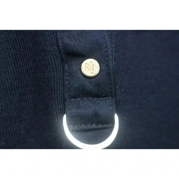 Lauren Ralph Lauren Long Sleeve Stretch Top-Size Large - Picture 4 of 6